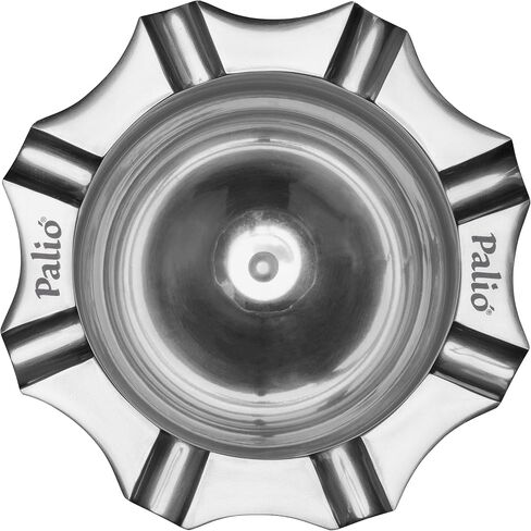 The Palió® Tazza Alta ashtray combines functionality with aesthetics, providing a stylish solution for cigar enthusiasts who enjoy sharing their smoking experience with others. (Black Nickel) in Saudi Arabia