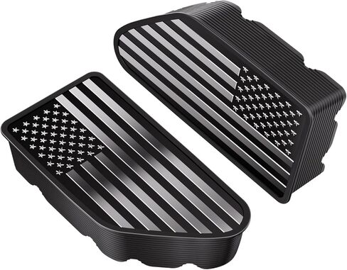 Bed Rail Stake Pocket Covers for GMC Chevy Silverado/GMC Sierra 1500(2019-2024), GMC Sierra 3500HD(2020 2021 2022 2023 2024)/2500, Truck Rear Holes Caps Bed Rail Holes Plugs Covers(Black) in Saudi Arabia