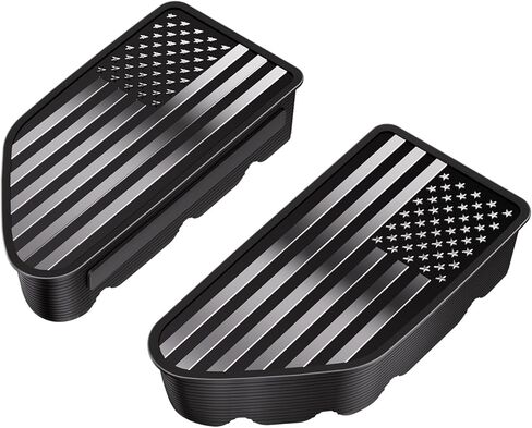 Bed Rail Stake Pocket Covers for GMC Chevy Silverado/GMC Sierra 1500(2019-2024), GMC Sierra 3500HD(2020 2021 2022 2023 2024)/2500, Truck Rear Holes Caps Bed Rail Holes Plugs Covers(Black) in Saudi Arabia