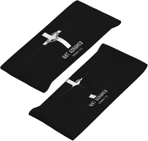 Headbands Religious Christian Faith Jesus 16 Sweatband for Women Men-Yoga Sweat Band Elastic Wide Hair Bands for Sports Fitness in Saudi Arabia
