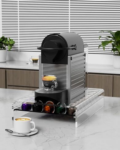 K Cup Holder - Coffee Pod Holder Storage Drawer for Coffee Capsule, Stand for Coffee Maker, Coffee Bar, Kitchen Organizer in Saudi Arabia