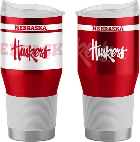 NCAA Nebraska Cornhuskers Travel Tumbler 24oz Ultra Twist Style، لون الفريق، 24 أونصة in Saudi Arabia