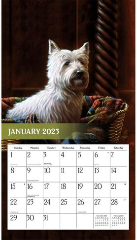 LANG Love Of Dogs 2024 Wall Calendar (24991001927) in Saudi Arabia
