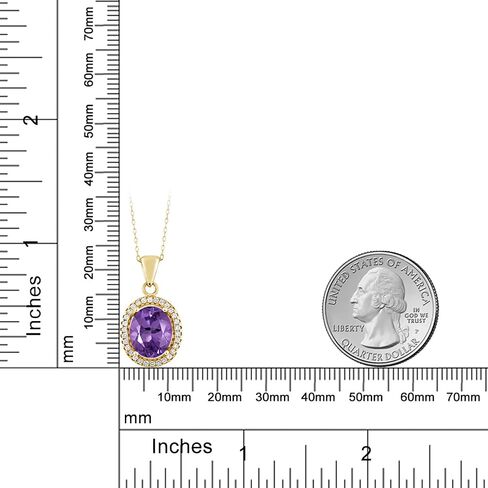 Gem Stone King 18K Yellow Gold Plated Silver White Simulated Opal Pendant Necklace for Women | 2.40 Cttw | Oval Cabochon 11X9MM | With 18 Inch Chain in Saudi Arabia