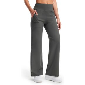 Libin Yoga Pants Women Wide Leg Pants 29"/31" High Waist Comfy Stretch Casual Loose Track Sweatpants Women with Pockets