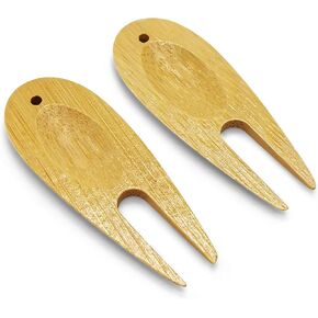 Bamboo Divot Tool, Biodegradable Wood Pitch Mark Repairer