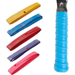 5 Pcs Pickleball Paddle Grip Tape Non-Slip Tennis Racket Grip Tape Absorbent PU Racquet Handle Grip for Pickleball Tennis Badminton Racket