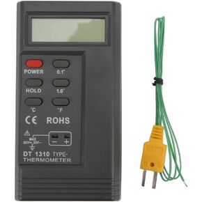‑1310 Digital Thermocouple Temperature Thermometer Portable Digital K Type Thermoemter The off/℃/℉ Switch ‑200℃‑1370℃ / ‑328°F‑2498 °F