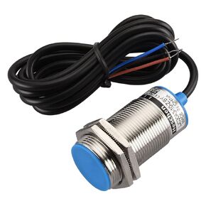M30 Capacitive Proximity Sensor Switch Shield Type LJC30A3-10-Z/BY Detection 1-10mm 10-30VDC 200mA PNP Normally Open(NO) 3 Wires
