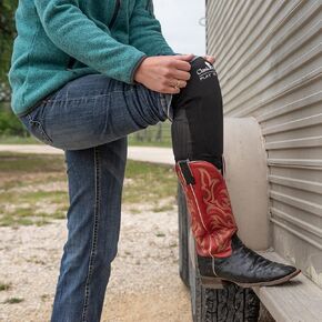 Classic Equine Shin Guard Sleeve, Large