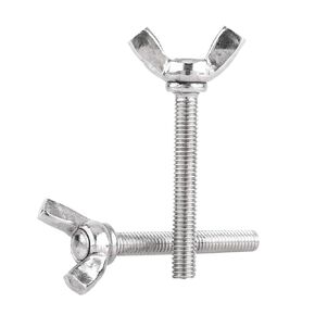 Wing Bolt, 5pcs Screws M6 DIN316 304 Stainless Steel Thumb Butterfly Wing Hand Bolts(M6x30mm)