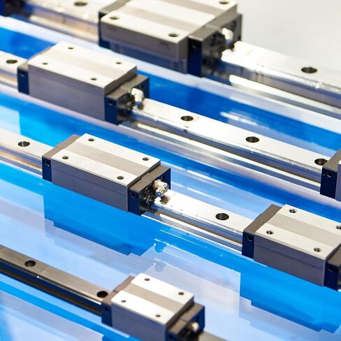 uxcell MGN12C Bearing Steel Sliding Carriage Block with Plastic Anti-Fall Strip for 12mm MGN12 Linear Motion Slide Rail Guide, Black in Saudi Arabia