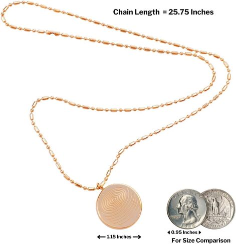 EMF Shield Defense Pendant - Stylish Portable Necklace with Advanced Negative Ions for EMF Defense, Enhanced Sleep Quality, Increased Energy, Stress Reduction, and Overall Wellness Protection in Saudi Arabia
