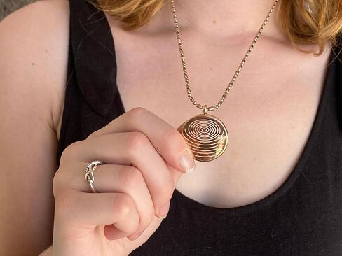 EMF Shield Defense Pendant - Stylish Portable Necklace with Advanced Negative Ions for EMF Defense, Enhanced Sleep Quality, Increased Energy, Stress Reduction, and Overall Wellness Protection in Saudi Arabia