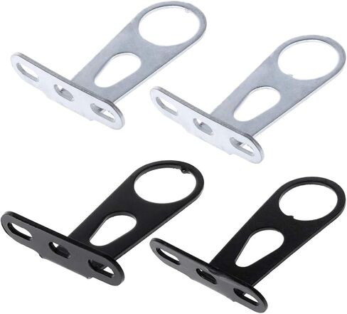 Bicycle Mount Front Light Front Rear Lamp Support Basket Holder Electric Bikes,Silver Bicycle Front Fork Light Bracket in Saudi Arabia