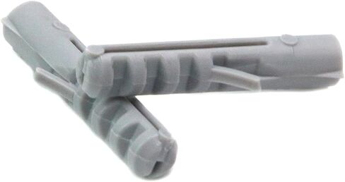 Xiaoyztan 200 قطعة من مراسي برغي الحوائط الجافة أنبوب توسيع PP رمادي لمشاريع تركيب الحائط مراسي M6x30mm لبرغي M3.5-M4 in Kuwait