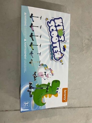 besrey Kids Scooter, Kick Scooters for Kids Age 3-8, 3 Wheel Scooter for Kids with LED Light Wheels, Toddler Scooter Foldable Extra Wide Deck Outdoor Activities for Boys/Girls in Kuwait
