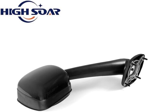 Black Hood Mirror for Freightliner Cascadia 2008-2017, Passenger/Right Side in Saudi Arabia