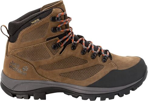 حذاء Jack Wolfskin الرجالي Rebellion Texapore Mid M للمشي لمسافات طويلة، Phantom/Burly Yellow XT، 13 in Saudi Arabia