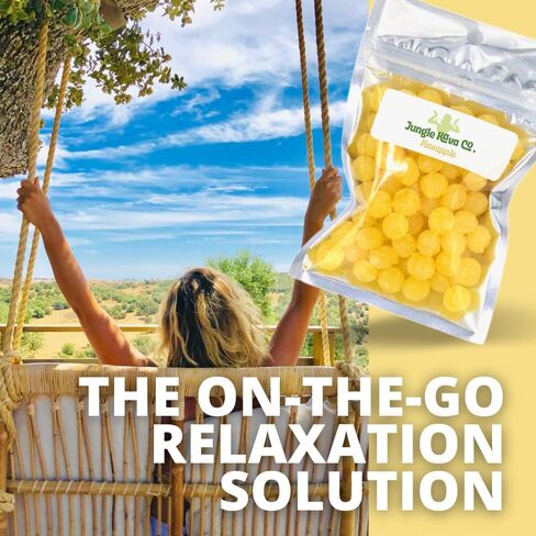 Co. - Kava Hard Candy Drops/Pinapple | Kava Extract Stress Relief Supplement | Natural Calming & Relaxation Aid | 80 MG Kavaloctones Per Serving | 4oz. Bag in Saudi Arabia