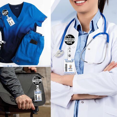 Badge Reel Holder Cute Retractable ID Clip for Nurse Name Tag Card, Funny You're Doing Amazing Sweetie Nursing Doctor Student Medical Work Office in Saudi Arabia