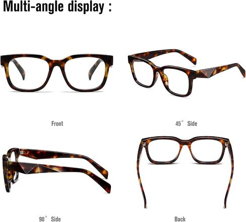 kimorn Blue Light Blocking Glasses,Anti Eyestrain & UV Protection,Square Frame Glasses for Women and Men in Kuwait