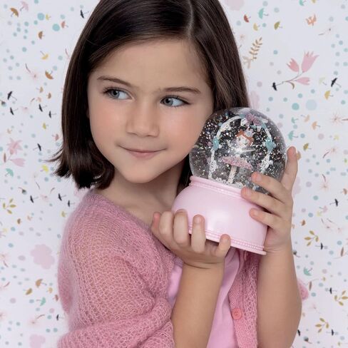 DJECO Snowglobe Nightlight Ballerina - كرة ثلجية رائعة، تذكار، ديكور لغرفة نوم الأطفال وغرفة اللعب - ضوء ليلي مهدئ للرضع والأطفال الصغار - ألعاب للفتيات والأولاد بعمر 3 سنوات فما فوق in Saudi Arabia