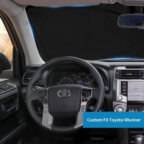 INSAUTO for VW Jetta 2020 الزجاج الأمامي للشمس ظلة 2 طبقات درع النافذة الأمامية لـ 2019-2023 Volkswagen Jetta غطاء الزجاج الأمامي 210T عاكس مخصص مناسب للشمس كتل حاجبة للأشعة فوق البنفسجية ملحقات السيارة in Kuwait