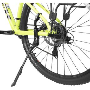 BV Bike Kickstand - Lightweight Aluminum Alloy Rear Side Kick Stand for 24-28" Bikes - Tool-Free Installation, Suitable for All Bikes and Terrains