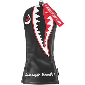 New Flying Tiger Warshark Golf Headcover for Golf Club Available for Driver/Fairway/Hybird