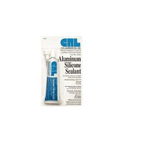 CRL Aluminum Silicone Sealant in 3 Fl. Oz. Squeeze Tubes