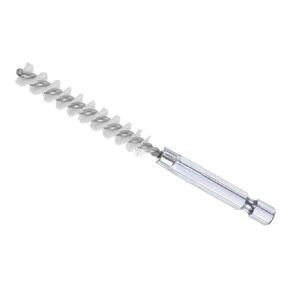 Bore Brush, 10mm Dia 4 Inch Length, Nylon Cleaning Wire Brushes with 1/4 Inch Hex Shank - (Applications: for Power Drill, Die Grinder), 5-Pieces