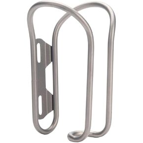 Bicycle Water Bottle Cage Drink Rack Carrier Titanium Alloy Bike Water Bottle Holder Kettle Bracket for Adult Bikes Mountain Bikes, Height 15.2cm