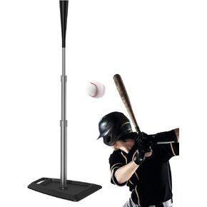 Portable Batting Tee for Baseball, Baseball Tee for Hitting, Height Adjustable Softball Tee with Premium Rubber Top, Baseball Tees for Hitting, Softball Tee for Kids/Adults