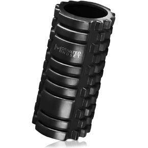 Motivated Mindset Hollow Core Foam Roller for Deep Tissue Massage | Fitness Roller Myofascial Trigger Point Release | Exercise Recovery | Great Tool for Pre & Post Workout Kids & Adults (12.7" X 5.3")