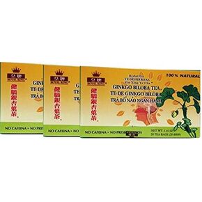 Royal King - Ginkgo Biloba Tea (20 Bags) (3 Boxes)