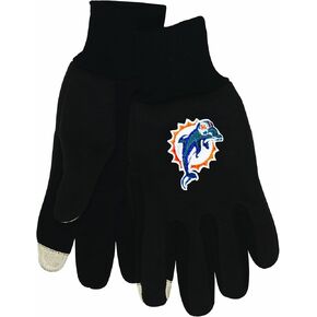 NFL Miami Dolphins Technology Touch Gloves