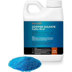 Copper Sulfate Crystals 8 Lb, Granular EPA Free