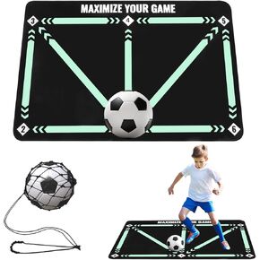 بساط تدريب كرة القدم معدات كرة القدم: بساط تدريب رشاقة القدم - بساط تدريب كرة القدم الصامت غير القابل للانزلاق in Kuwait