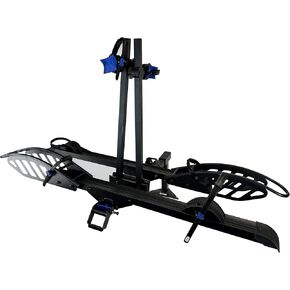 Advantage Deluxe E-Bike Rack Hitch Mounted Platform Style 5" Fat Tire 200 lbs Weight Capacity
