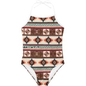 Swimsuit for Teen Girls 1 Piece Cute Soft Girls Bathing Suit for Beach 3-10 Years