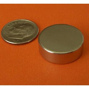 Super Strong Neodymium Magnets 20pc Disc 3/4 in x 1/4 in Strong N42