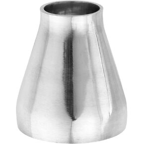 PATIKIL Concentric Reducer Concentric Reducer Steel Butt Weld 304 Stainless Tube Concentric Reducer and Increaser Pipe Fittings for Food Beverage HVAC Plumbing, 2 1/4" to 1 1/4"