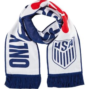 Ruffneck US Men's National Team- Only Forward Soccer Scarf, Red, White, Blue