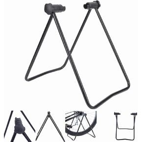 Bicycle Stand,Bike Repair Stand,Bike Stand for Maintenance,Bike Rack,Bicycle Holder Fit for Mountain Road Bikes, Bicycle Floor Stand Indoor Outdoor Garage Storage(Black)