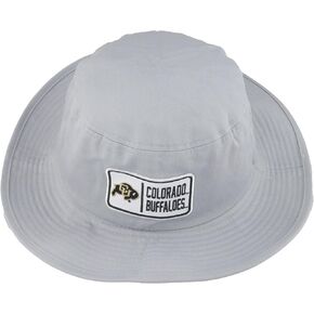 ZHATS Standard NCAA Officially Licensed Bucket Hat Patch Gray Defer, Grey, Large-X-Large