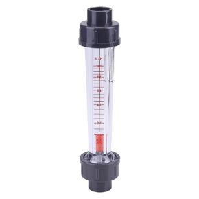 LZS-15 Water Meter, Plastic Tube 100-1000L/H Water Rotameter Instantaneous Meter Liquid Water Flowmeter for DN15(1/2") Tube