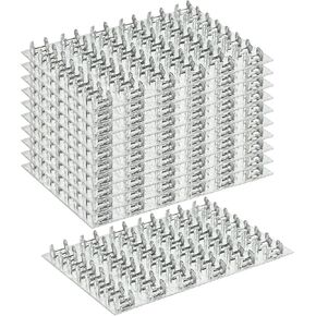 40 Pack Truss Plate 4x6 Pronged Truss Plates with Nail Teeth Mending Plate for Roofing Wood Connector(40 Pcs)