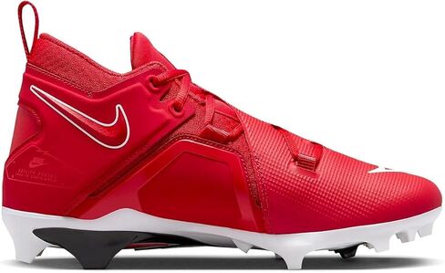 حذاء كرة القدم Nike Alpha Menace Pro 3 CT6649-616 University Red/Bright Crimson/Summit White/White للرجال - 7 US in Saudi Arabia