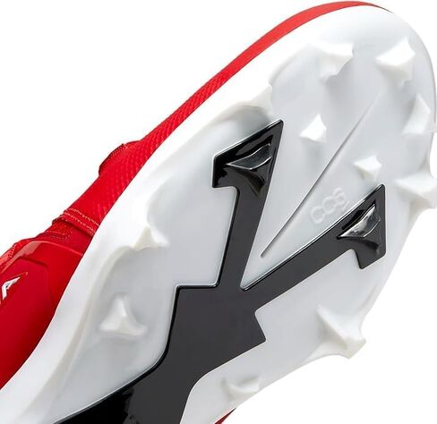 حذاء كرة القدم Nike Alpha Menace Pro 3 CT6649-616 University Red/Bright Crimson/Summit White/White للرجال - 7 US in Saudi Arabia